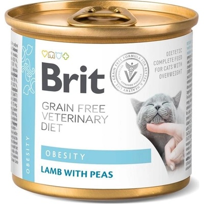 Brit VD Cat GF Obesity 200 g