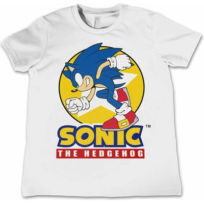 tričko HYBRIS Sonic the Hedgehog White černá