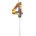 JUNIOR Свещ за торта JUNIOR Lego модел 4-p 10, 5 cm