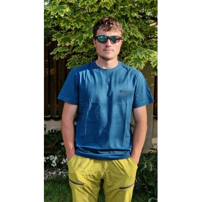 Scharf pánské tričko s krátkým rukávem malé logo navy