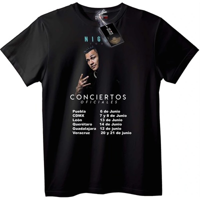 NOONEBRAND Официална концертна тениска на Nico - 3XL, Black
