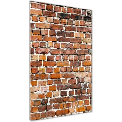 Vertikálny foto obraz sklo tvrdené Murovaná múr 50x100 cm