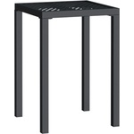  Градинска маса антрацит 50x50x72 cм стомана