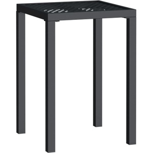  Градинска маса антрацит 50x50x72 cм стомана