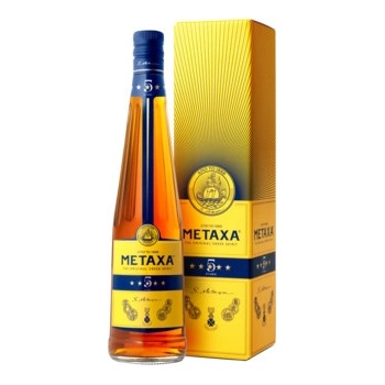 Metaxa 5* 38% 0,7 l (holá láhev)