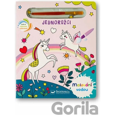 Malování vodou: Jednorožci Svojtka&Co.