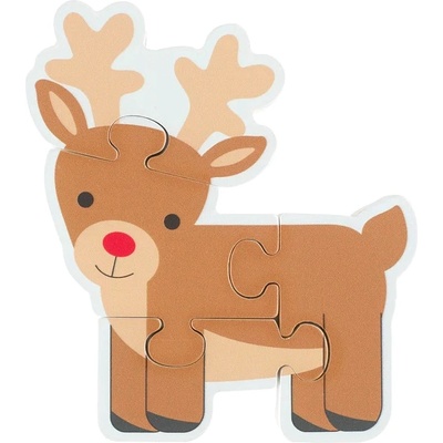 Orange Tree Toys Дървен пъзел Orange Tree Toys - Рудолф (OTT06590)