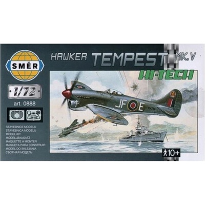 Směr Model Hawker Tempest MK.V HI TECH 14 2x17 3 cm v krabici 25x14 5x4 5 cm 1:72