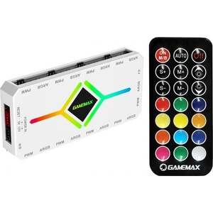 GAMEMAX 9 Fan PWM + ARGB Hub - V4.0 (GM-14050101445)