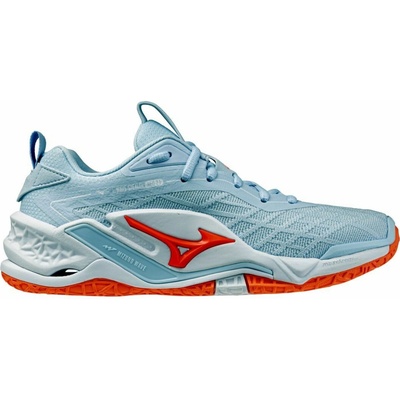 Mizuno WAVE STEALTH NEO 2.1 X1GB264084 Blue Finch Lava Orange White