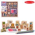 Melissa & Doug Дървени Печати Градината на феите - Melissa & Doug