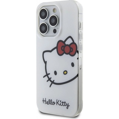 Hello Kitty IML Head Logo iPhone 15 Pro White