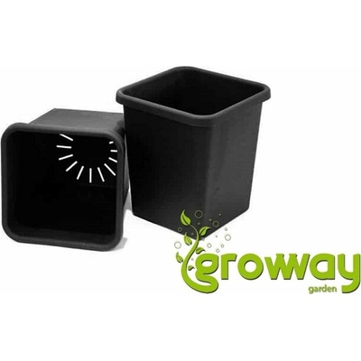 Autopot samozavlažovací květináč 15 l černý