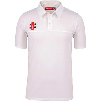 Gray Nicolls Блуза с яка Gray Nicolls Men's Cricket Polo Shirt - White
