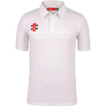 Gray Nicolls Блуза с яка Gray Nicolls Men's Cricket Polo Shirt - White