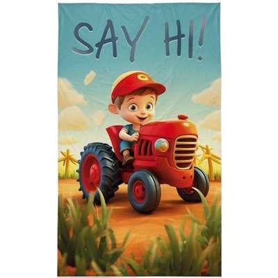 Detexpol Detský uterák Farmár , 50x30 cm