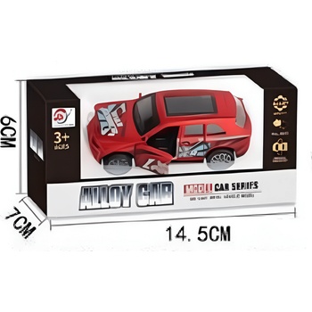 Метална кола с Pull Back механизъм 1177-1