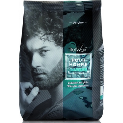 Italwax Filmwax zrnka vosku Pour Homme BARBER 500 g