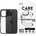 Panzer Калъф CARE - Urban Combat Black Frame, iPhone 16 Pro, черен/прозрачен (5715685004285)