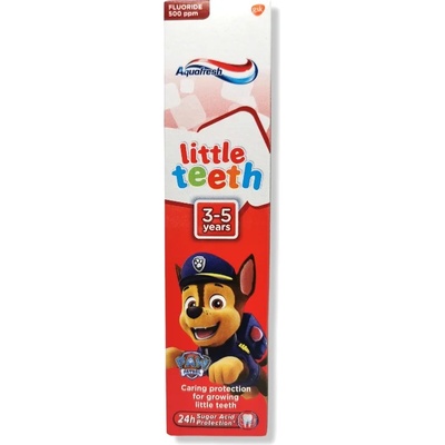 Aquafresh паста за зъби, Детска, Little teeth, 3-5 години, 50мл