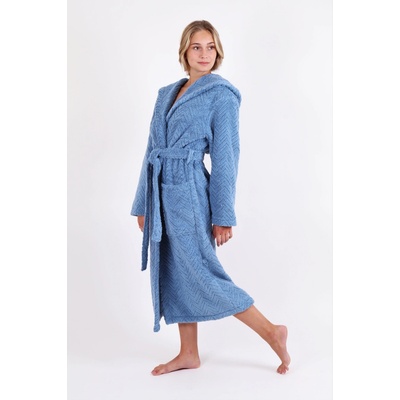Vestis dámský župan Athena denim – Zboží Mobilmania
