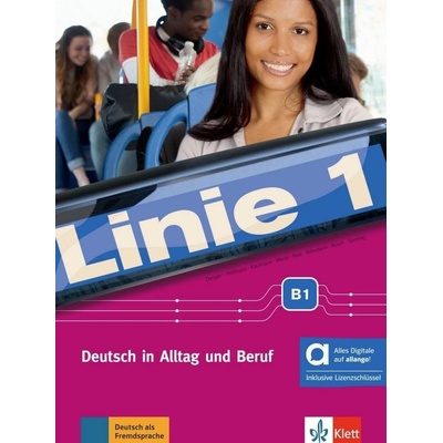 Linie 1 - 3 (B1) – Hybride Ausgabe – Kurs./Übungsbuch + MP3/Video allango.net + Lizenz (24 Monate)
