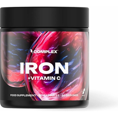 Complex Iron + Vitamin C 60 kapslí