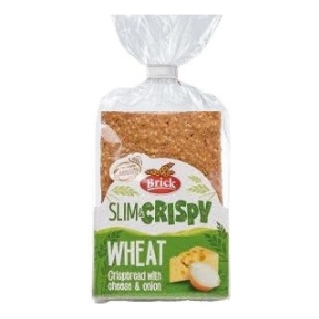 Brick Slim&Crispy Pšeničné křehké plátky se sýrem a cibulí 130 g
