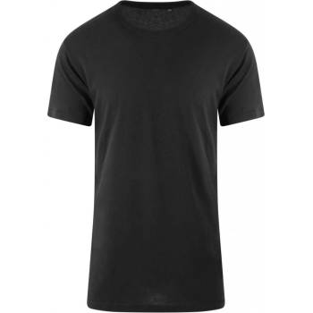 Just Ts dlouhé pánské streetové tričko Westcoast solidní černá