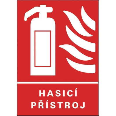 ČERVA Tabulka bezpečnostní - Hasící přístroj 9903002199999