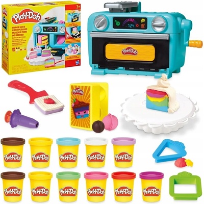 Play-Doh Hasbro Plastelína na pečenie torty rúra príslušenstvo G0497