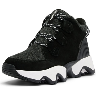Sorel Дамски ежедневни боти Sorel Women's Kinetic Impact Caribou Plus WP Casual boots - Black / Sea Salt - размер 40, 5 (EU) (126-0508-0118)