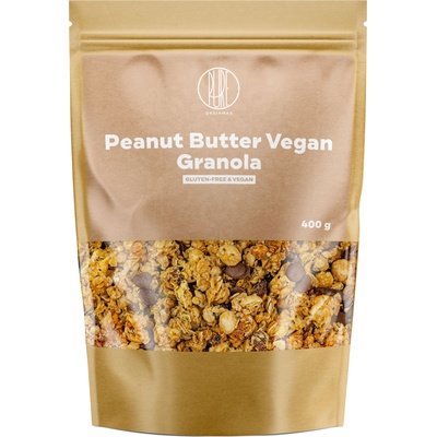 BrainMax Pure Pure® Peanut Butter Vegan Granola, гранола с фъстъчено масло, 400 гр