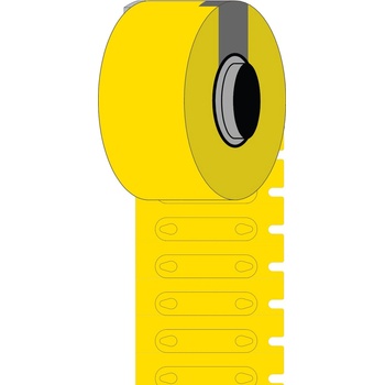 Brady BM-2-7599-YL-R / 312138, Bulk Rapido Етикети за маркиране на кабели, 23.00 mm x 5.20 mm (312138)