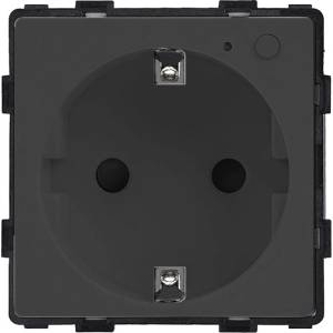 ELMARK Element zigbee К-Т ШУКО 16А МОНИТОРИНГ, ЧЕРЕН (195zbgsmt/bl)