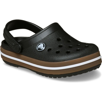 Crocs Детски сандали Crocs Kid's Crocband Gum Clog Sandals - Black - размер 22-23 (EU) (702-5416-0113)