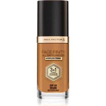 MAX Factor Facefinity All Day Flawless дълготраен фон дьо тен SPF 20 цвят W95 Hazelnut 30ml