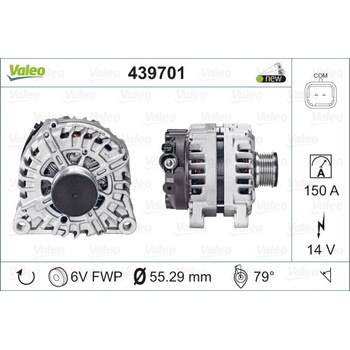 Alternátor VALEO 439701