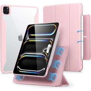 ESR Калъф за iPad Pro 13 (2024) - ESR Rebound Hybrid - Розов