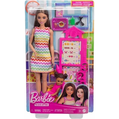 Barbie Môžem byť Učiteľka, 2 bábiky a príslušenstvo