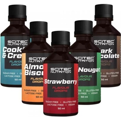 Scitec Nutrition Flavour Drops hořká čokoláda 50 ml