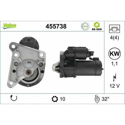 Startér VALEO 455738