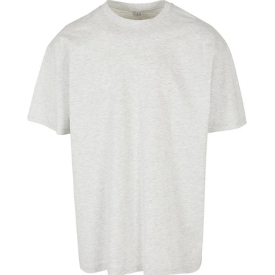 Build Your Brand pánske tričko Heavy Oversize Tee svetlošedé