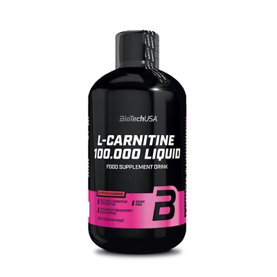 BioTech USA L-Carnitine 100000 500 ml jablko