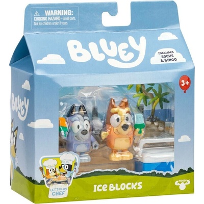 Bluey sada figurek 2‑pack Zmrzlina