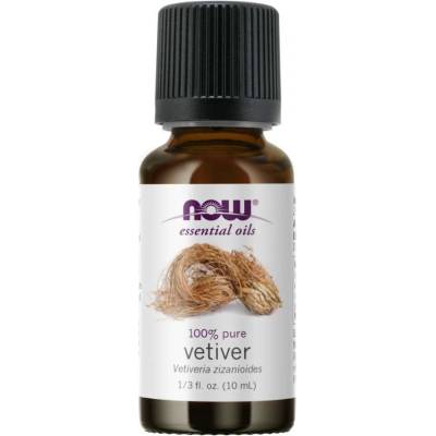 Now Essential Oil 100% Vetiver 10 ml