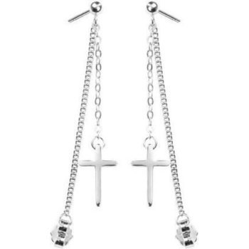 Silenti Jewelry Сребърни обеци "Убеждение