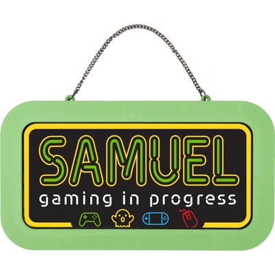 Neonová cedulka se jménem - Samuel
