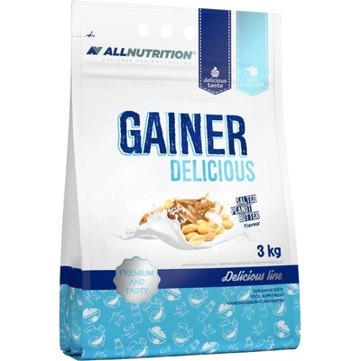 ALLNUTRITION Gainer Delicious [3000 грама] Солен карамел с фъстъчено масло