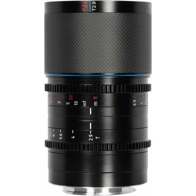 SIRUI 50 mm T2,9 Anamorphic Saturn 1,6x Carbon Fiber (Neutral Flare) pro Sony E